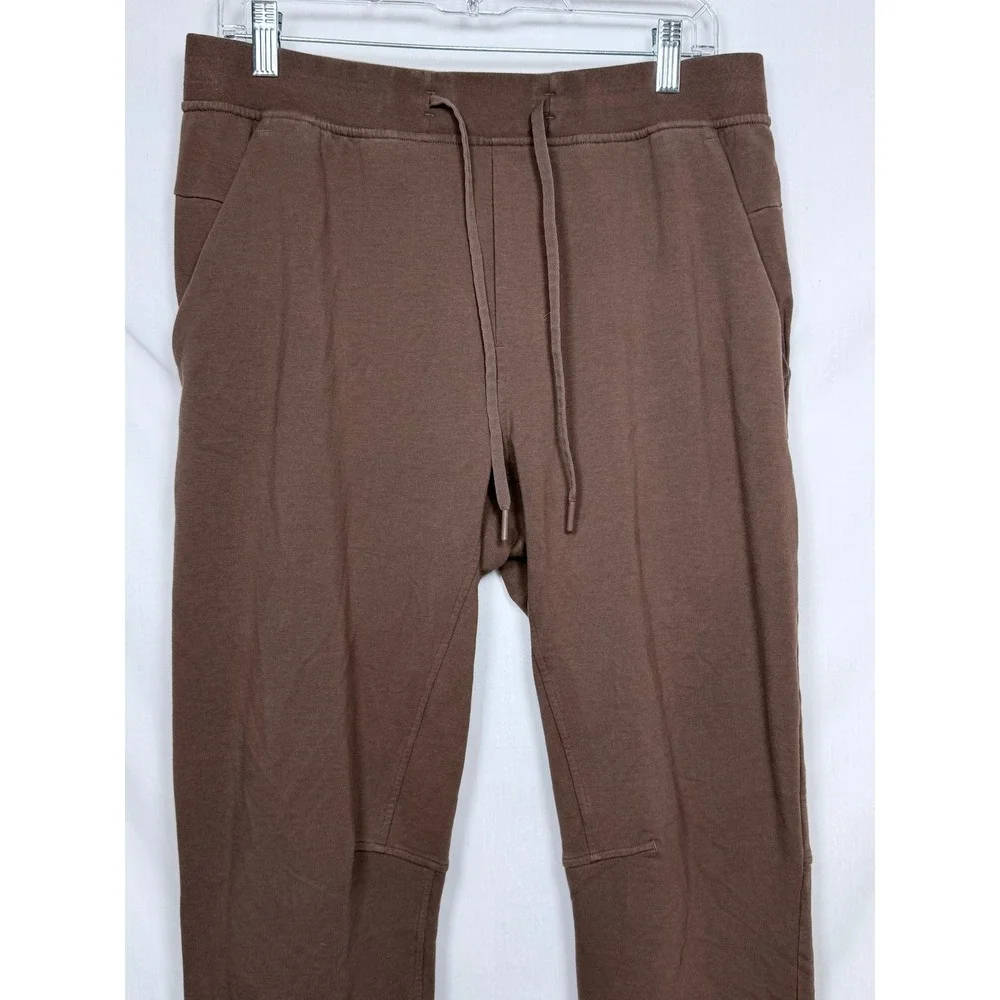 Lululemon Mens City Sweat Jogger Brown Java French Terry Pants Size M